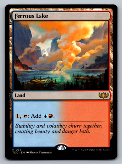 Ferrous Lake R 0361 Tarkir: Dragonstorm Regular - Image 1