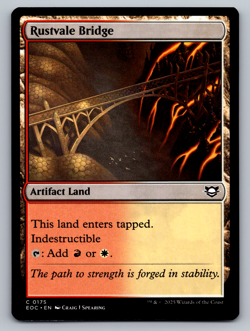 Rustvale Bridge C 0175 Edge of Eternities Regular - Image 1