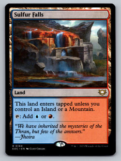 Sulfur Falls R 0184 Edge of Eternities Regular - Image 1