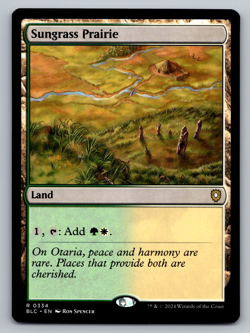 Sungrass Prairie R 0334 Bloomburrow Regular - Image 1