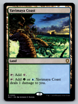 Yavimaya Coast R 0355 Bloomburrow Regular - Image 1