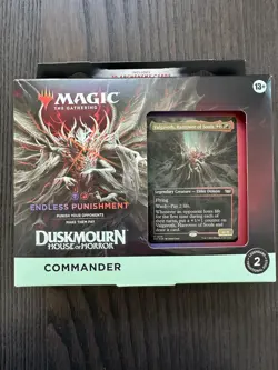 Magic The Gathering MTG Endless Punishment Duskmourn Commander Deck New Sealed - Image 1