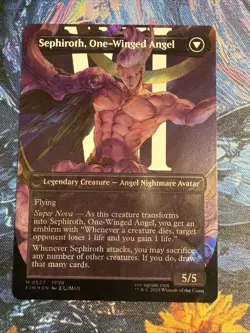 Sephiroth, Fabled SOLDIER (Borderless) (Surge Foil) Final Fantasy Foil - Image 3