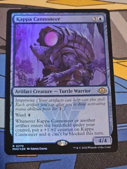 MTG - Foil Kappa Cannoneer - Modern Horizons 3 - Image 1