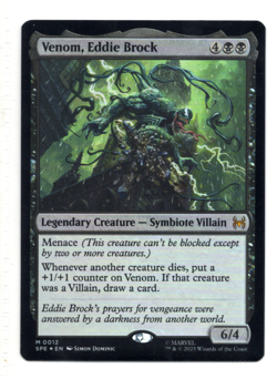 Venom, Eddie Brock 0012 MTG Marvel's Spider-Man - Image 1