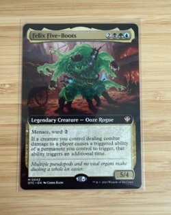 Felix Five-Boots (Extended Art) Commander: Outlaws of Thunder Junction Reg NM - Image 1