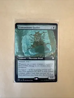 MTG Contaminant Grafter ONC 055 R NM Extended Art Regular - Image 1