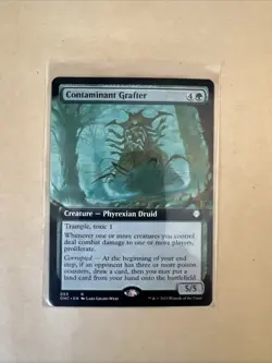 MTG Contaminant Grafter ONC 055 R NM Extended Art Regular - Image 2