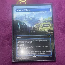 Mistrise Village - Borderless - Tarkir Dragonstorm - TDM R 0397 - Image 1