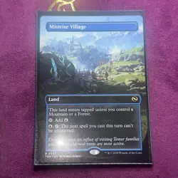 Mistrise Village - Borderless - Tarkir Dragonstorm - TDM R 0397 - Image 4