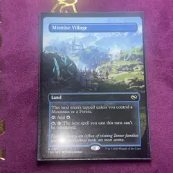 Mistrise Village - Borderless - Tarkir Dragonstorm - TDM R 0397 - Image 5