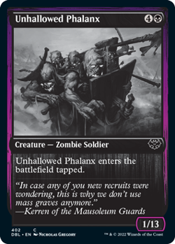 Unhallowed Phalanx [Innistrad: Double Feature] Near Mint - Image 1