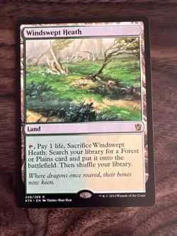 Windswept Heath - Khans of Tarkir - NM - MTG - Image 1