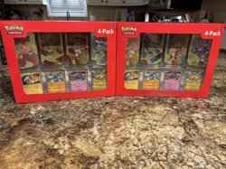 Sam’s Club Exclusive Pokemon S&V 151 Mini Tins 4-Pack Collection Unopened Lot 2 - Image 1
