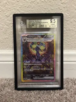 2024 POKEMON JPN TERASTAL FESTIVAL EX SPECIAL ART RARE #217 UMBREON EX BGS 9.5 - Image 1