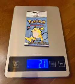 SEALED Pokemon Booster Pack Base Set 2 Raichu Artwork - Image 1