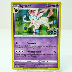 Sylveon 035/078 Pokemon Go Holo Pokemon TCG NM Condition - Image 1