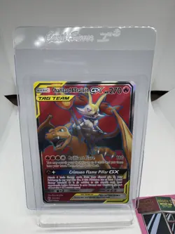 Pokemon Charizard & Braixen GX 212/236 Sun and Moon Cosmic Eclipse (Full Art) - Image 2