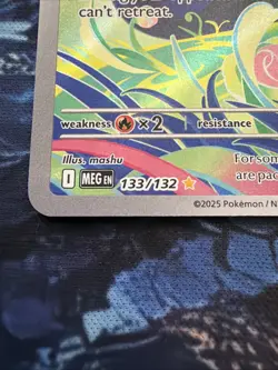 Pokemon TCG Bulbasaur Stamped Illustration Rare Me01 Near Mint - Image 2