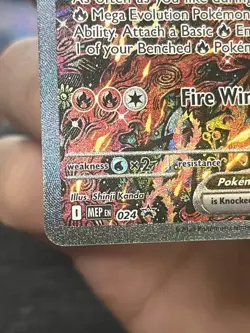 Mega Charizard + EX Oricorio Pokemon Phantasmal Flames UPC Promo - Image 5