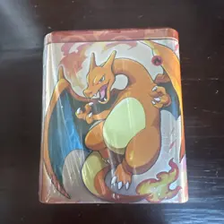 Pokemon TCG: Fire Stacking Tin - Factory Sealed From Vending Machine 3 Booster - Image 1
