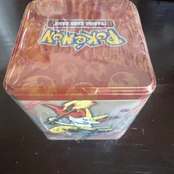 Pokemon TCG: Fire Stacking Tin - Factory Sealed From Vending Machine 3 Booster - Image 3