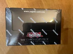 Yu-Gi-Oh! The Chronicles Deck The Fallen & The Virtuous Factory Sealed 8ct - Image 1