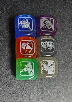 Yu-Gi-Oh! Battles of Legend Chapter 1 (BLC1) - 6 Dice Set - Image 1