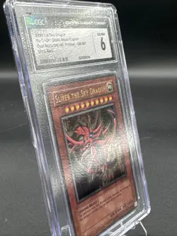2003 Yu-Gi-Oh Slifer The Sky Dragon CGC 6 EX MT Eng. Game Boy Advance GBI-001 - Image 2
