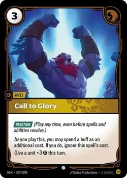 ~ Call to Glory ~ Normal ~ Riftbound: Origins - Image 1