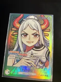 Yamato One Piece Card Diy Alt Art Full Art Wings of the Captain Foil Leader - Image 1