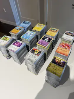 5500 Pokemon TCG Common/Uncommon Bulk Card Lot - NO ENERGY Box #1 - Image 1