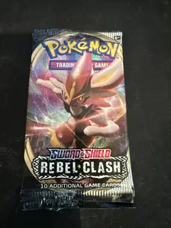 Pokemon SWSH Rebel Clash Booster Pack - 10 Cards / Pack - Random Art - SEALED - Image 3