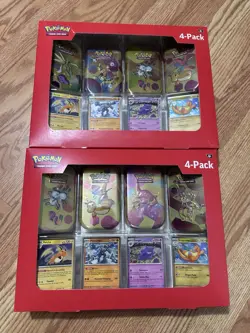 Pokemon 8 Mini Tins + 8 Promo Cards Bundle - 151 SAMS CLUB EXCLUSIVE - Image 1