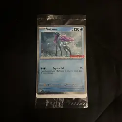 Pokemon TCG Trading Card Game Phantasmal Flames Suicune 026/094 GameStop Promo - Image 1