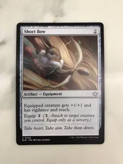 Short Bow MTG Magic the Gathering Card NM Near Mint BLB - Image 1