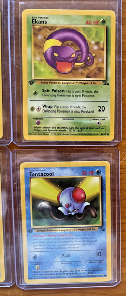 Pokemon Cards Lot (3 Holo) ( 10 Misc) Some Edition 1 1st - Image 4