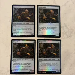 Magic the Gathering MTG Gingerbrute Foil Play Set Of 4 Cards - Image 1