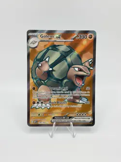 Golem ex 189/165 Sv: Scarlet & Violet 151 Holo Pokemon Card Fighting Type - Image 1