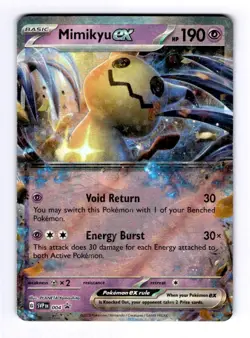 Mimikyu ex - 004 Scarlet & Violet Promo Cards #4 (2023) Promo Holo NM Pokemon - Image 1