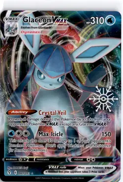 Miscellaneous Cards & Products #041/203 Glaceon VMAX - Image 1