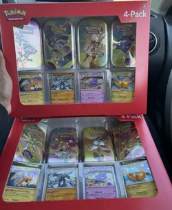 2*Sam’s Club Exclusive Pokemon S&V 151 MiniTins 4 Pack + 4 Promo Card Collection - Image 1
