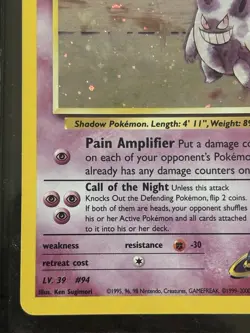 Pokemon TCG Gengar Gym Heroes Card 14/132 Sabrina's Gengar Holo Rare READ DESC - Image 2