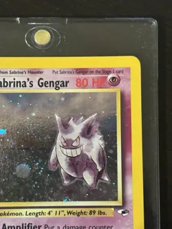 Pokemon TCG Gengar Gym Heroes Card 14/132 Sabrina's Gengar Holo Rare READ DESC - Image 4