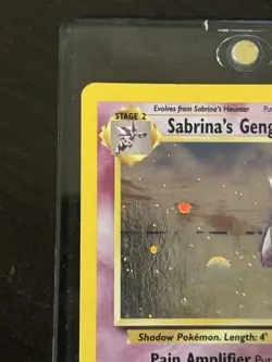 Pokemon TCG Gengar Gym Heroes Card 14/132 Sabrina's Gengar Holo Rare READ DESC - Image 5