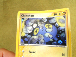 Pokemon Trading Card - EX Hidden Legends: Chinchou Holo 56/101 (Read Description - Image 2