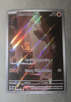 Pokemon TCG Charmander 168/165 SV Scarlet & Violet 151 Card NM Condition - Image 1