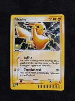 Pokemon TCG Pikachu 012 Black Star Promo 2003 Holo Rare Card Nintendo NM - Image 3