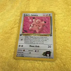 Pokemon Card - Erika's Clefairy Gym Challenge 40/132 Uncommon 1st Edition - Image 2