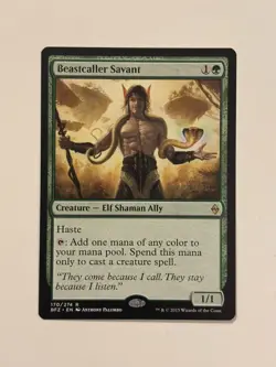 Beastcaller Savant Battle for Zendikar Magic the Gathering MTG - Image 1